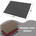 thumbnail image 5 of FloorHug Non-Slip Washable Doormats 20" x 32", Dirt Trapper Entryway Rug, Dirt Resistant and Absorbent Welcome Mat, Low Profile Floor Mats for Front Back Door, Charcoal, 5 of 8