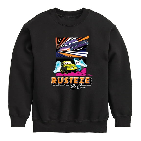 Cars - Rusteze Pit Crew - Toddler & Youth Crewneck Fleece Sweatshirt