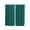 Dark Green, variant on Brown Tier Curtains 45 Inches Long, Farmhouse Solid Brown Color Modern Art Window Treatment Curtain Drapes, Window Half Privacy Curtains for Bedroom Bathroom, 42"x45", 2 Panels