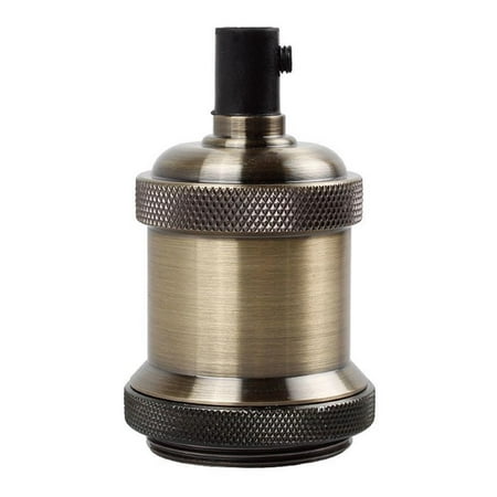

GETHOME Base Industrial Vintage Lamp Aluminum Socket For Edison E27 Bulb Durable