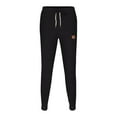 thumbnail image 3 of Zimjoy Mens Cargo Sweatpants Heavyweight Elastic Waist Cargo Sweatpants Drawstring Running Workout Jogger Pants Fall Winter Thick Lounge Pants with Pockets, Black 3XL, 3 of 3