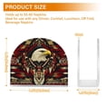 thumbnail image 4 of Yayeee Napkin Holder for Table Set of 2 Kitchen Paper Tissue Organization, Red Abstract Eagle, 4 of 8