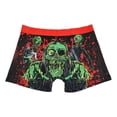 thumbnail image 5 of Fun Novelty Boxer Briefs for Men Zombie Themed Underwear, 5 of 5