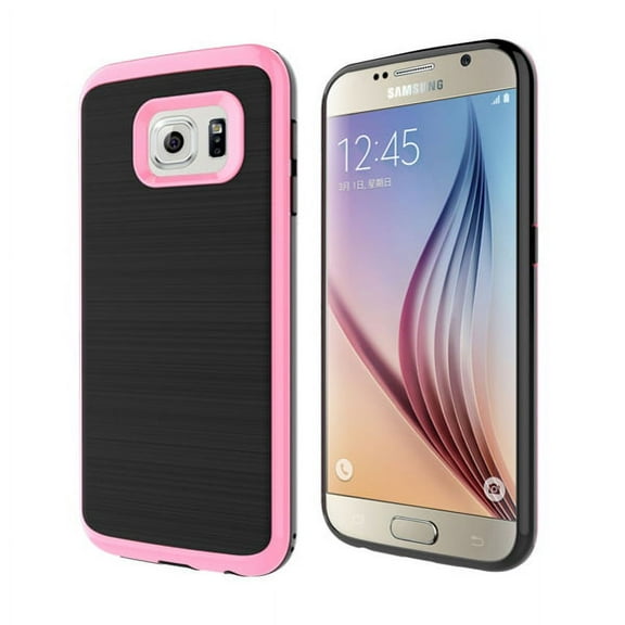 Drop-proof Dual Layer Hybrid Case Compatible With Samsung Galaxy S6 V9Z