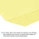 thumbnail image 4 of Papel de cartulina Uxcell 8.3" x 11.7", 92 lb/250gsm, Amarillo claro Paquete de 10, 4 of 4