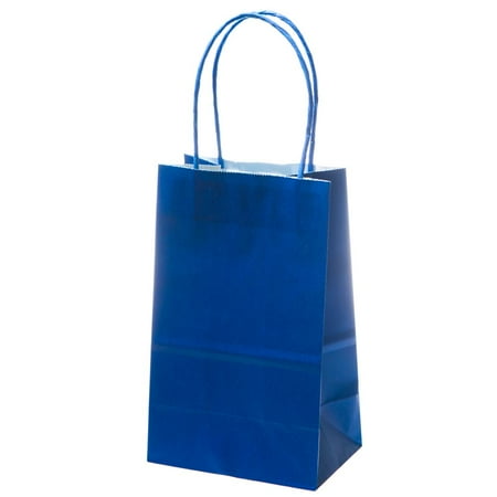 Small Blue Kraft Gift Bags Small Blue Kraft Gift Bags