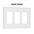 thumbnail image 2 of Cat Playing Dj Switch Cover Decorative Wall Plate 3-Gang Screwless Standard Size, 2 of 5