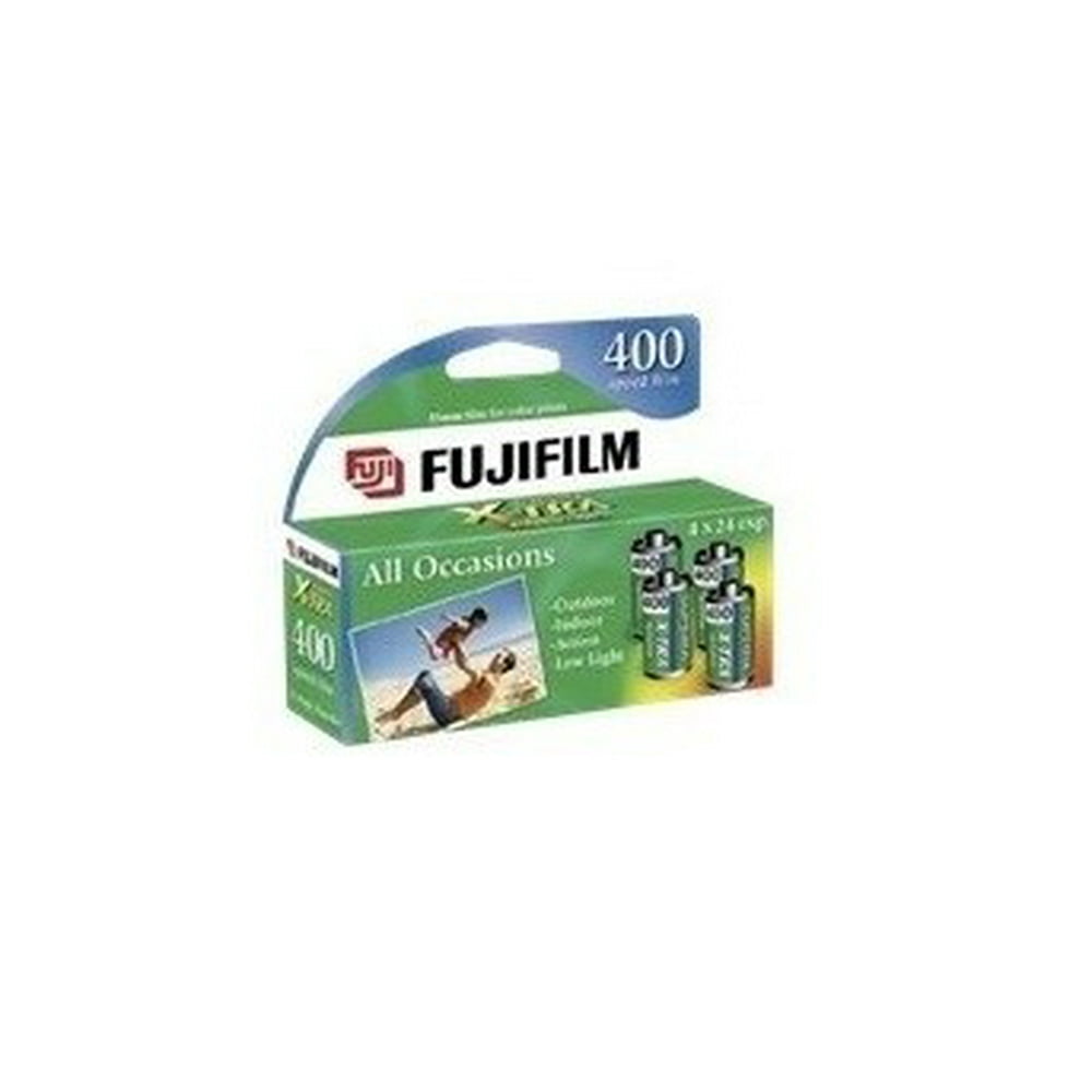 Fujifilm Superia XTRA ISO 400 35mm Color Film 24 Exposures, 4 Pack (F400sp/4pk) Walmart