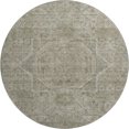 thumbnail image 2 of Addison Rugs Mayfield Premium Machine Washable Traditional Global Gray Round Rug, 8' x 8', 2 of 6