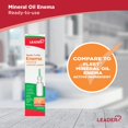 thumbnail image 2 of Leader Ready to Use Enema OTC Lubricant Mineral Oil for Constipation Latex Free, 4.5 oz, 2 of 5