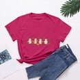 thumbnail image 4 of Godom Halloween T-Shirt for Women Cute Ghost Graphic Tee Short Sleeve Casual Fall Tops, 4 of 6
