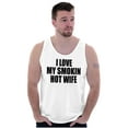 thumbnail image 5 of Love My Smokin Hot Wife Funny Spouse Tank Top Sleeveless Tee Men Brisco Brands X, 5 of 6