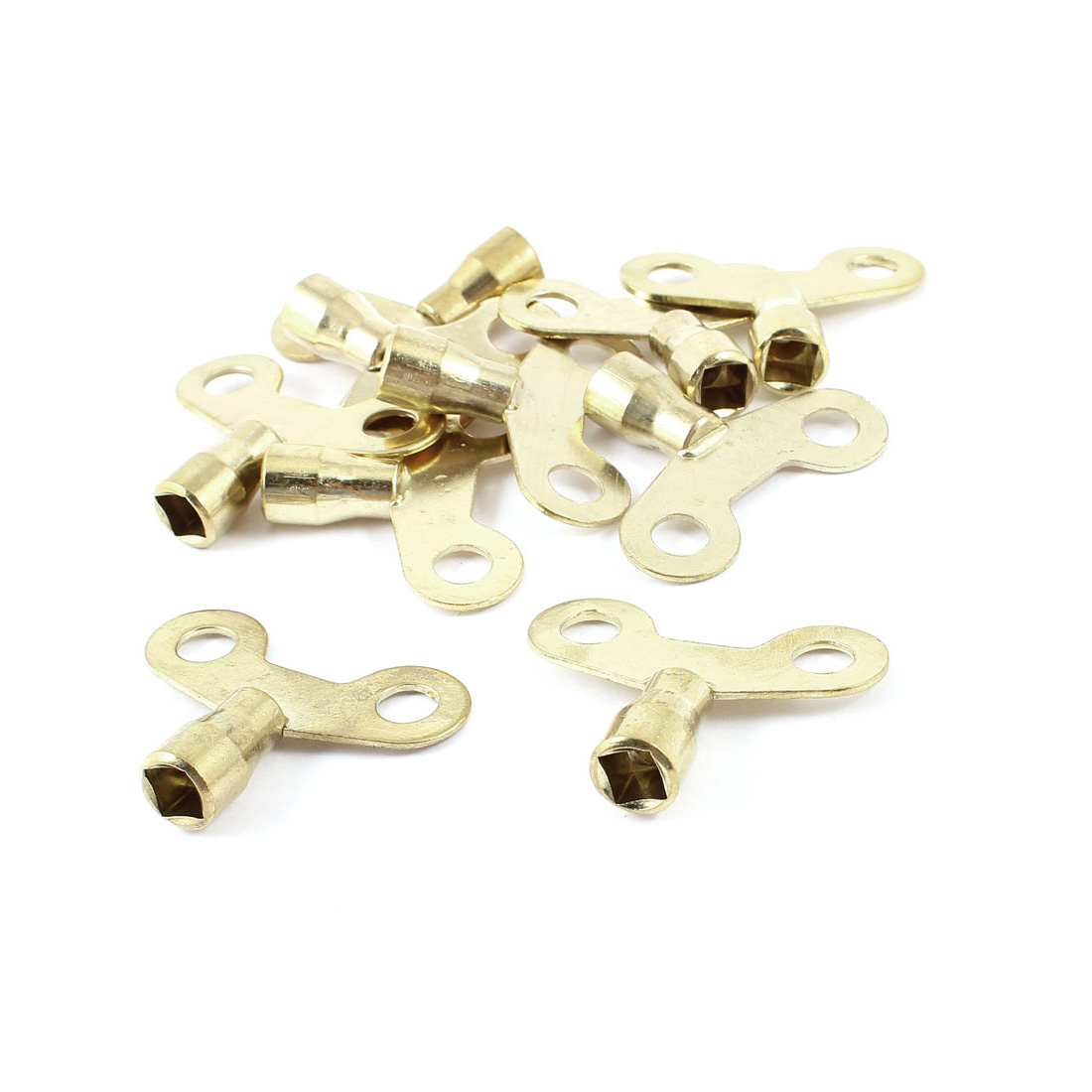 10 Pcs Household Spare Part Gold Tone 6 4 X 6 4mm Faucet Water Tap