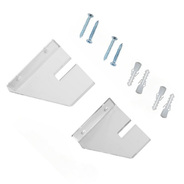 ZheElen Transparent Acrylic Stand For Longboard Fine Workmanship Easy To Operate Made Of 4mm Thick Acrylic Clear Acrylic Stand 1Set
