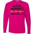 thumbnail image 3 of Inktastic Autism Awareness Understanding and Love with Puzzle Pieces Long Sleeve T-Shirt, 3 of 5