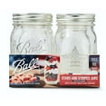 thumbnail image 2 of Ball Regular Mouth Pint 16-Oz. Stars and Stripes Keepsake Glass Mason Jars, 4 Count, 2 of 6