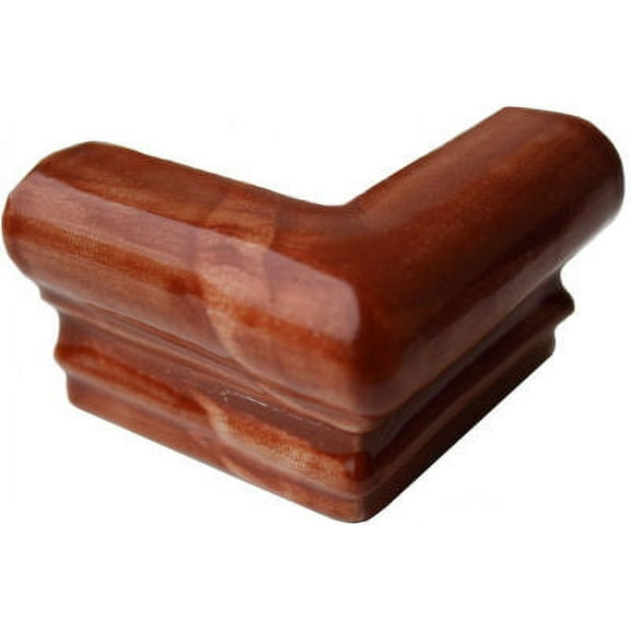 Terracotta Chair Rail Corner Molding, Set of 5 pcs