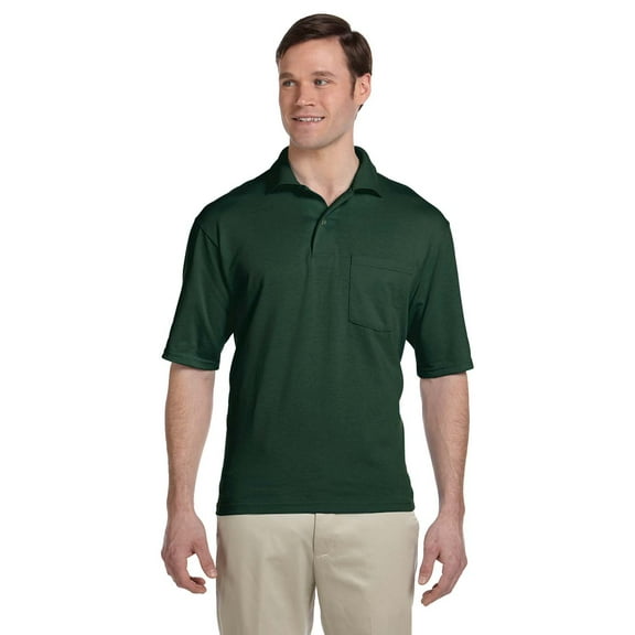 Jerzees Adult 5.6 oz. SpotShieldâ„¢ Pocket Jersey Polo - 436P