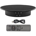thumbnail image 1 of Leadleds 7.9" Motorized Display Stand, 5V USB Powered 360 Degree Rotating Display Turntable with Remote Control for Photography Products (Black Velvet), 1 of 8