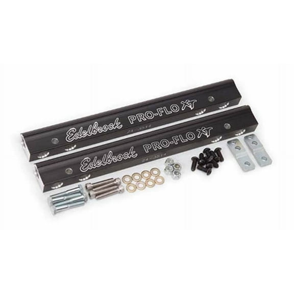 Edelbrock EFI Fuel Rail Kit SBC Pro-Flo XT for Use On 7137 Intake