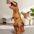 thumbnail image 4 of Disfraz inflable de dinosaurio t-rex para adultos y niños, traje de Anime para fiesta, Halloween y Navidad, 4 of 4