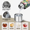 thumbnail image 3 of 20 Oz Pioneer Flower Coffee Tumbler Double Wall Insulated Stainless Steel Water Bottle | Metal Reusable Thermoses Flask with Cup Cap | Leak & Sweat Proof with Anti-Dust Lid, 3 of 7