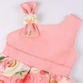 thumbnail image 3 of 3-9Y Girls Pageant Floral Dresses Kid Formal Dress with One Shoulder Off, 3 of 6