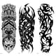 thumbnail image 1 of Kit de pegatinas de tatuaje arte Wdftyju 3 piezas para fiesta, 1 of 9