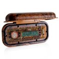 thumbnail image 2 of Pyle PLMRDKC1 - Marine Stereo Shield Cover - Waterproof Rated Marine Boat Radio Housing, Camo Style, Single DIN, 2 of 4
