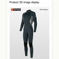 thumbnail image 5 of Abomasnow Full Mens Womens Wetsuit 3mm Neoprene Diving Swimming Thermal Wet Suits Back Zipper Cold Water Warm Swimsuit S-3XL, 5 of 8