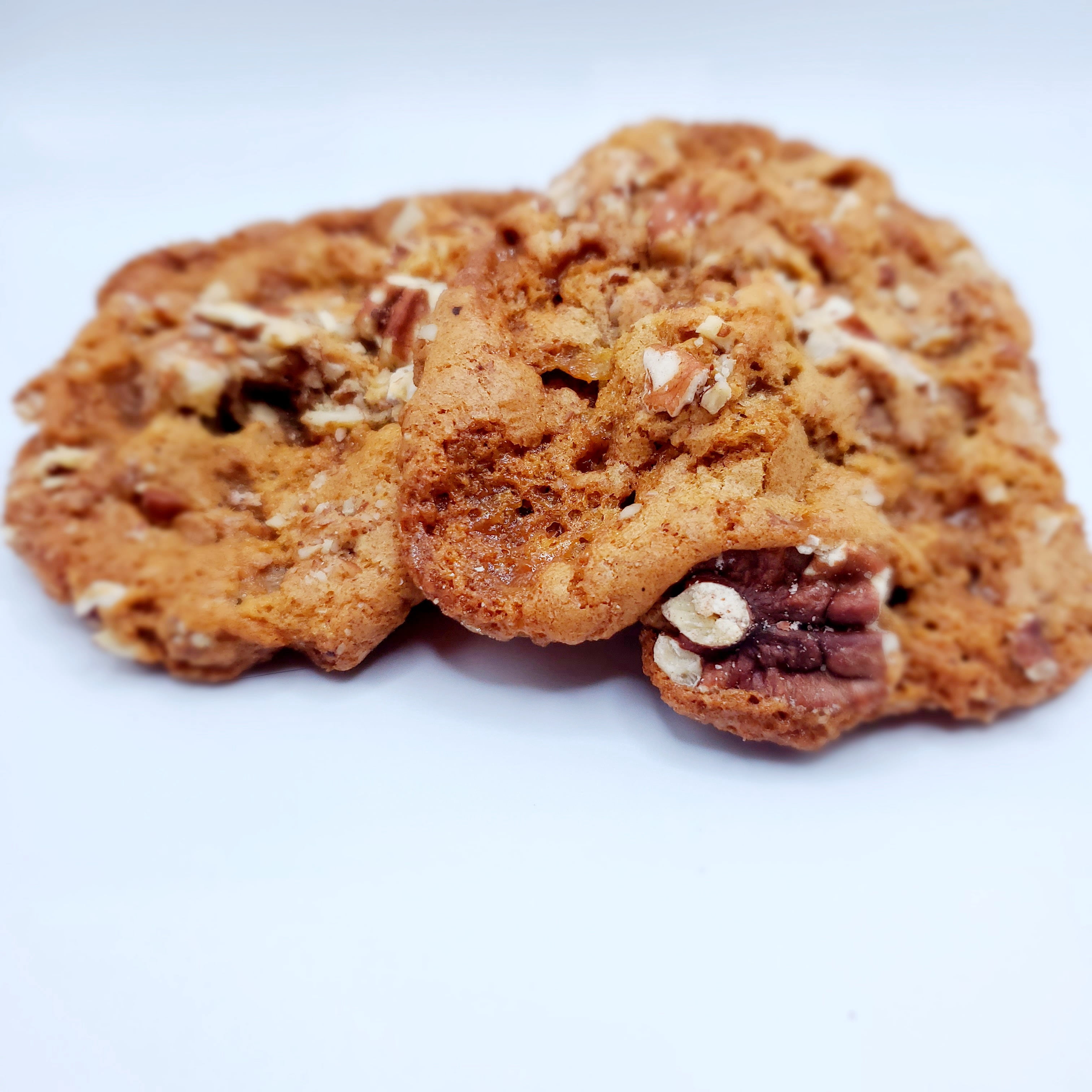 Aunt Kelly's Cookies Inc. Butter Pecan Baked Cookies, 1 Dozen Tin