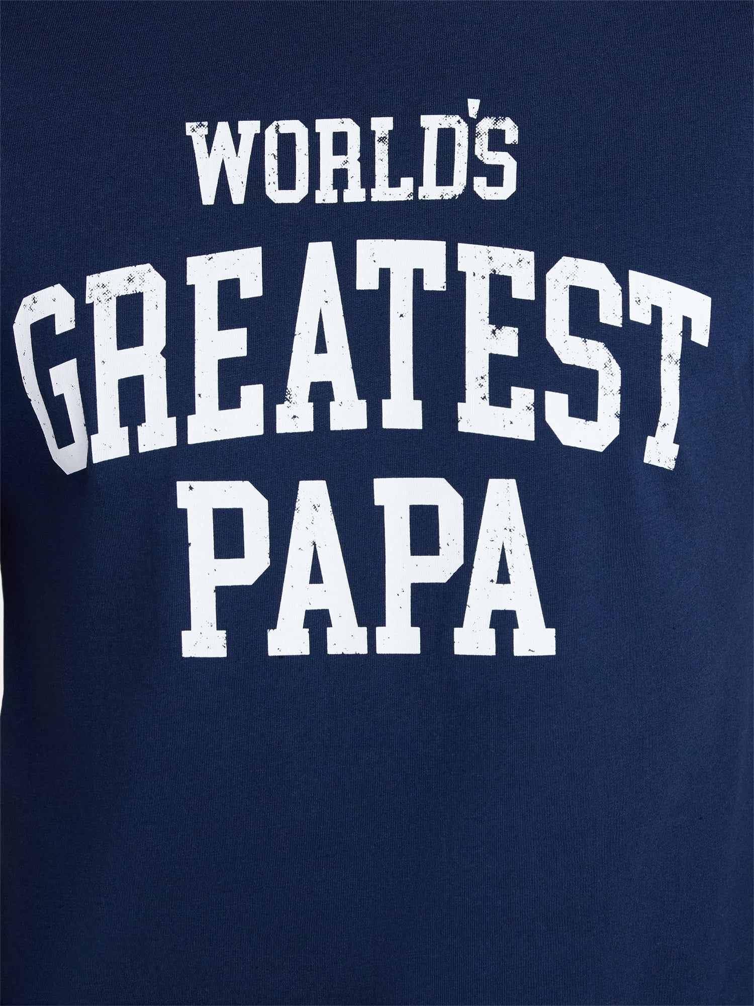 Father's Day Men's Vintage Label Papa Graphic Tee by Way to Celebrate, Sizes XS-5XL