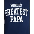 thumbnail image 4 of Father's Day Men's Vintage Label Papa Graphic Tee by Way to Celebrate, Sizes XS-5XL, 4 of 5