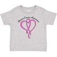 thumbnail image 3 of Inktastic Breast Cancer Awareness with Pink Ribbon Heart Boys or Girls Baby T-Shirt, 3 of 5