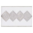 thumbnail image 2 of Authentic Hotel and Spa Turkish Cotton Diamonds Embroidered Light Grey Hand Towel, 2 of 2