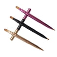 thumbnail image 1 of WHAMVOX 3Pcs Professional Lip Brush Retractable Double Sided Lip Gloss Applicator Assorted Colors, 1 of 8