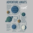 thumbnail image 2 of Men's NASA Adventure Awaits  Graphic T-Shirt, 2 of 3
