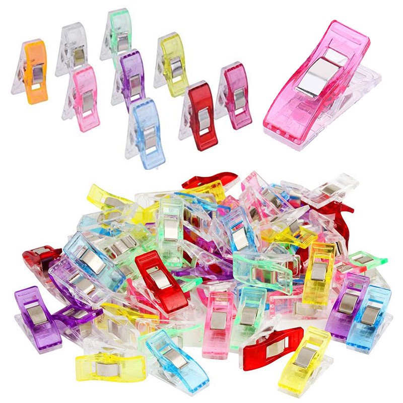 Colorful Craft Sewing Clips for Quilting, Multipurpose Sewing