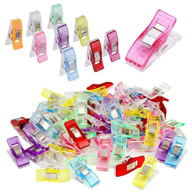 Colorful Craft Sewing Clips for Quilting, Multipurpose Sewing