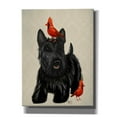 thumbnail image 1 of Epic Graffiti 'Scottie Dog and Red Birds' by Fab Funky, Canvas Wall Art, 12"x16", 1 of 3