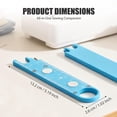 thumbnail image 7 of Sewing Machine Needle Threader Tool With Alignment Guide, Magnetic Back & Built-In Ruler,Sewing Machine Supplies,Sewing Products,Sewing Accessories And Supplies,Sewing Notions & Supplies, 7 of 7