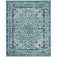 thumbnail image 3 of SAFAVIEH Evoke Teale Bordered Area Rug, Grey/Gold, 12' x 18', 3 of 6