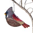 thumbnail image 2 of Comedero Para Pájaros Al Aire Libre, Comedero Para Pájaros Colgante Cardenal De Metal Con Cesta De Semillas De Malla Metálica, Comederos Para Pájaros De Metal Para Arte De Jardín Minnieouse PT002263-00, 2 of 6