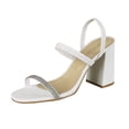 thumbnail image 1 of Tacón Para Mujer CASTALIA Blanco con Pedreria 246-71 CASTALIA  246-71, 1 of 2