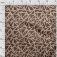 thumbnail image 3 of oneOone Polyester Spandex Brown Fabric Geometric Diy Clothing Quilting Fabric Print Fabric By Yard 56 Inch Wide, 3 of 5