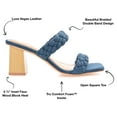 thumbnail image 2 of Journee Collection Womens Laceless Denim Block Heel, 2 of 6