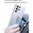 thumbnail image 5 of Designed for Samsung Galaxy S21 Ultra 5G Case 6.8" Clear Shockproof Soft TPU Bumper Finger Ring Holder Anti-Scratch Silicone Transparent Protective Cases Cover - Crystal Clear, 5 of 14