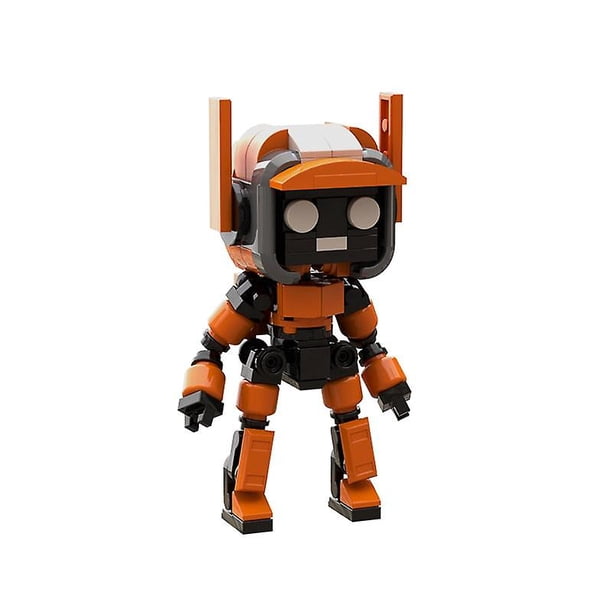 Moc alta tecnología diy k-vrc amor-muerte-robot modelo bloque de construcción juguete creatividad animación inteligente futuro robot ladrillos niños gfit