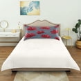 thumbnail image 4 of Pillowcase Satin Pillowcase 26x20in Pillow Case Satin Pillow Case Soft and Smooth Red Maple Leaf Cute, 4 of 9