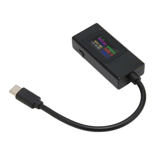 USB Power Tester, Professional KWS 066C USB Probador Conexión Bidirecional Mediciónico Precisa Para El Cable para el Banco de Energía Para Teléfonos para la Computera Portátil